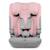 Siège auto 3-en-1 universel Gris+Noir+Rosa 17 - vertbaudet enfant 