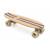Skateboard en érable canadien pour enfants de 3 ans et plus Blanc+Bois+Crème+Marine+Menthe+Rose+Rouge+Vert 23 - vertbaudet enfant 