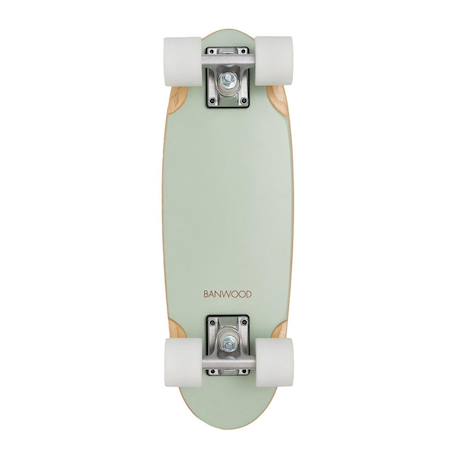 Skateboard en érable canadien pour enfants de 3 ans et plus Blanc+Bois+Crème+Marine+Menthe+Rose+Rouge+Vert 27 - vertbaudet enfant 
