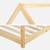 Lit enfant cabane, bois massif en pin naturel - tobias - sommier inclus, 90 x 190 cm Blanc+Naturel 11 - vertbaudet enfant 
