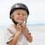 Casque de vélo abs pour enfants de 3 à 7 ans protection Blanc+Bleu marine+Chrome+Crème+Menthe+Noir+Rayures+Rose+Rouge+Vert foncé 16 - vertbaudet enfant 