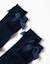 Pack de 2 paires de chaussettes hautes côtelées avec nœud Bleu foncé 4 - vertbaudet enfant 