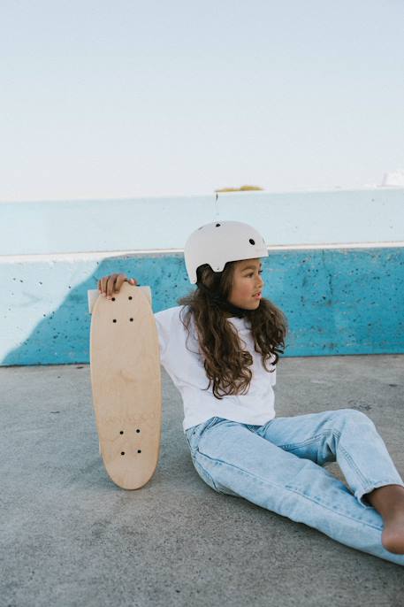 Skateboard en érable canadien pour enfants de 3 ans et plus Blanc+Bois+Crème+Marine+Menthe+Rose+Rouge+Vert 8 - vertbaudet enfant 