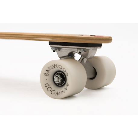 Skateboard en érable canadien pour enfants de 3 ans et plus Blanc+Bois+Crème+Marine+Menthe+Rose+Rouge+Vert 42 - vertbaudet enfant 