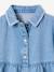 Robe fille en denim double stone 5 - vertbaudet enfant 