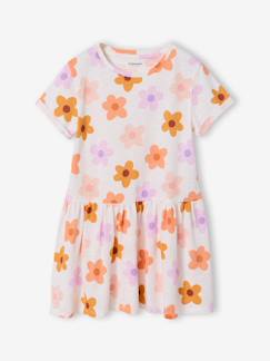 Robe imprimée fille manches courtes  - vertbaudet enfant