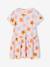 Robe imprimée fille manches courtes beige imprimé+multicolore+rose nude+vert de gris+vert imprimé 4 - vertbaudet enfant 