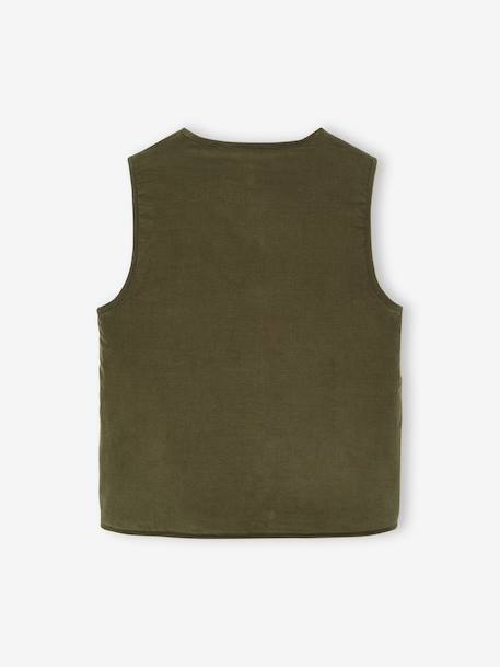 Gilet homme sans manches réversible capsule famille écru 5 - vertbaudet enfant 