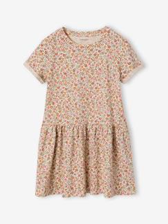 Robe imprimée fille manches courtes  - vertbaudet enfant