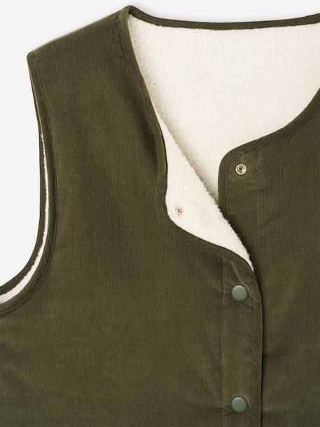 Gilet homme sans manches réversible capsule famille écru 8 - vertbaudet enfant 