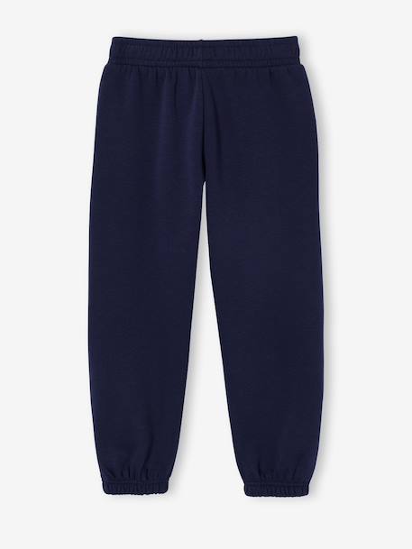 Jogging fille Basics long cordon marine 2 - vertbaudet enfant 