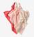 Lot 3 langes en gaze de coton MON COEUR rose imprimé 4 - vertbaudet enfant 