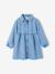 Robe fille en denim double stone 3 - vertbaudet enfant 