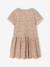 Robe imprimée fille manches courtes beige imprimé+multicolore+rose nude+vert de gris+vert imprimé 2 - vertbaudet enfant 