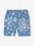 Bermuda garçon jean facile à enfiler bleu imprimé+denim gris+double stone+rayé bleu+stone 6 - vertbaudet enfant 