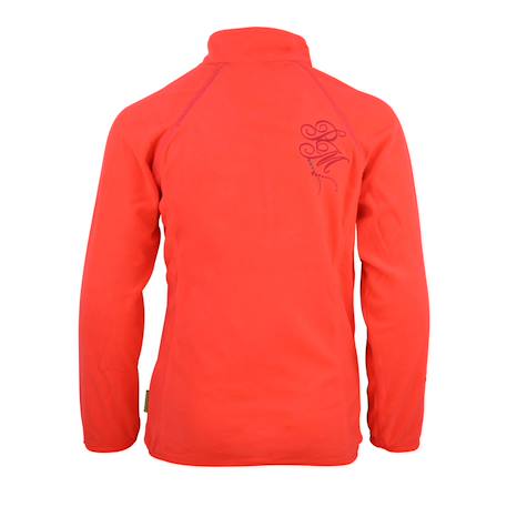 Sweat polaire fille fafine Blanc+Corail+Fuchsia+Jaune+Marine+Noir+Turquoise+Vert+Violet 5 - vertbaudet enfant 