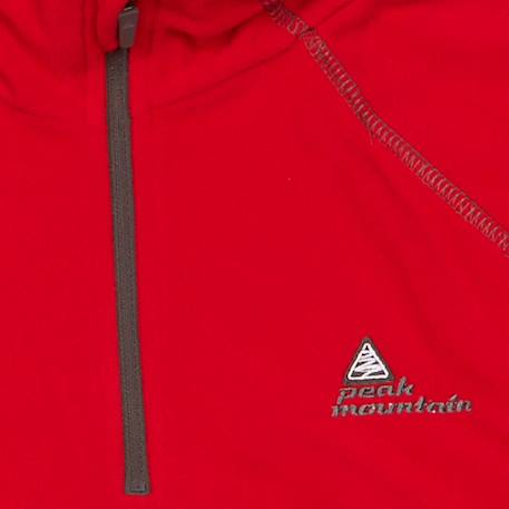 Sweat polaire garçon ecafine Bleu+Bleu marine+Gris+Noir+Orange+Rouge+Vert 12 - vertbaudet enfant 