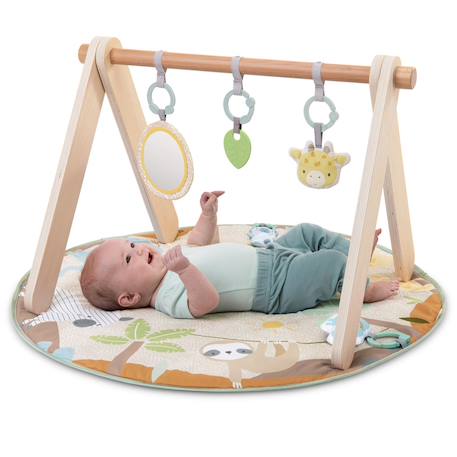 Tapis d'éveil sun valley Beige, vert, blanc+Bleu, orange, blanc 3 - vertbaudet enfant 