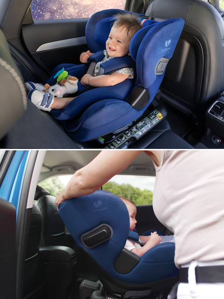 Siège auto dos route pivotant r129 i-size 40-105 cm softness® gaïa+ Cappuccino+Carbon+Garden+Ocean+Passion 22 - vertbaudet enfant 