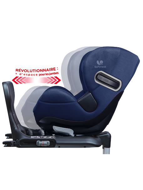 Siège auto dos route pivotant r129 i-size 40-105 cm softness® gaïa+ Cappuccino+Carbon+Garden+Ocean+Passion 18 - vertbaudet enfant 