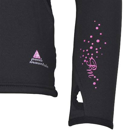 Sweat polarshell fille gany Blanc+Bleu+Fuchsia+Noir 11 - vertbaudet enfant 