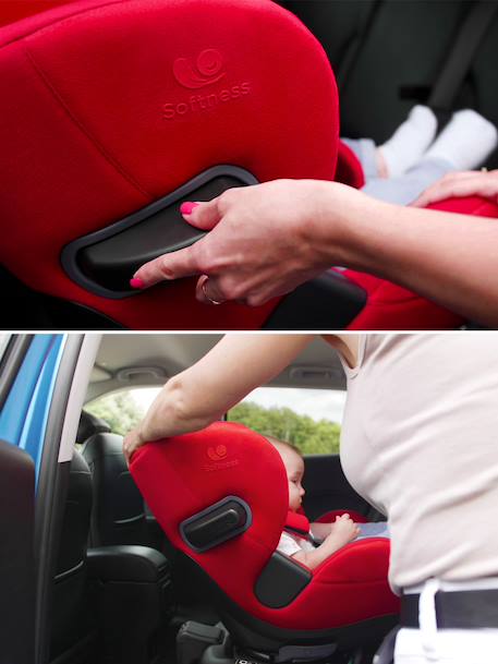 Siège auto dos route pivotant r129 i-size 40-105 cm softness® gaïa+ Cappuccino+Carbon+Garden+Ocean+Passion 28 - vertbaudet enfant 