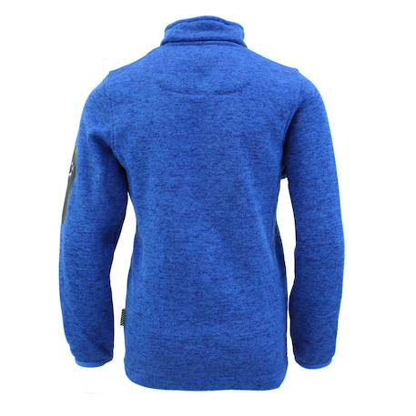 Sweat polaire garçon ecypa Bleu+Gris+Rouge+Vert 2 - vertbaudet enfant 