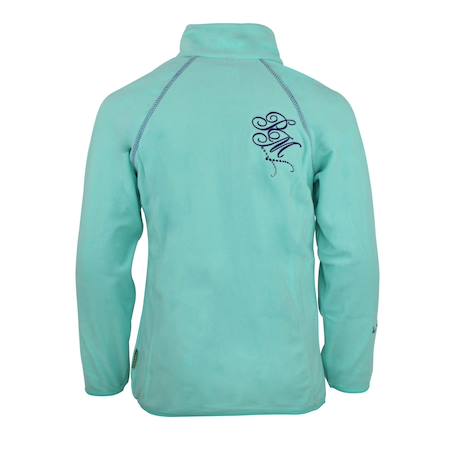 Sweat polaire fille fafine Blanc+Corail+Fuchsia+Jaune+Marine+Noir+Turquoise+Vert+Violet 19 - vertbaudet enfant 