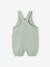 Salopette bébé naissance en gaze de coton beige+denim bleached+vert d'eau 10 - vertbaudet enfant 