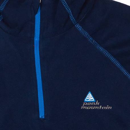 Sweat polaire garçon ecafine Bleu+Bleu marine+Gris+Noir+Orange+Rouge+Vert 4 - vertbaudet enfant 
