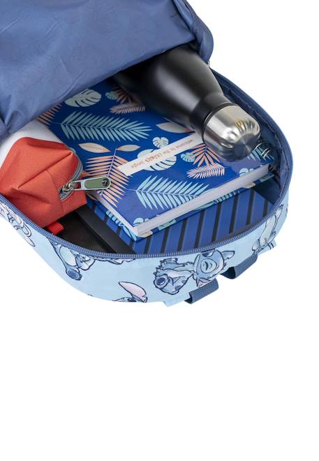 Sac à dos enfant avec imprimé 'free time' - stitch Bleu 4 - vertbaudet enfant 