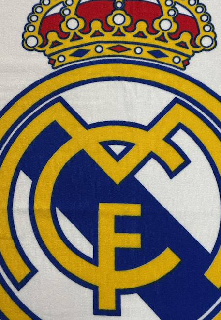 Serviette en polyester real madrid Blanc 3 - vertbaudet enfant 