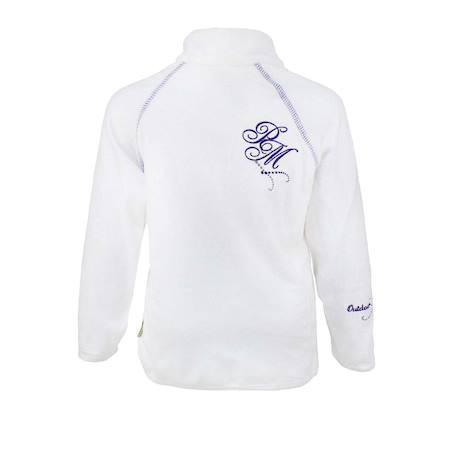 Sweat polaire fille fafine Blanc+Corail+Fuchsia+Jaune+Marine+Noir+Turquoise+Vert+Violet 2 - vertbaudet enfant 