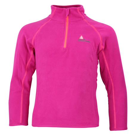 Sweat polaire fille gafine Blanc+Bleu marine+Corail+Fuchsia+Jaune+Noir+Turquoise+Vert+Violet 8 - vertbaudet enfant 