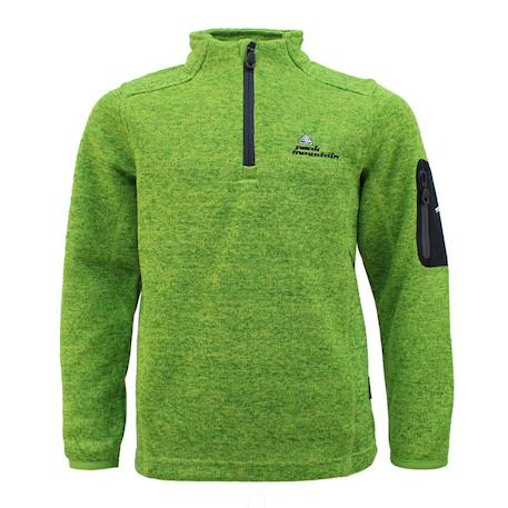 Sweat polaire garçon ecypa Bleu+Gris+Rouge+Vert 9 - vertbaudet enfant 