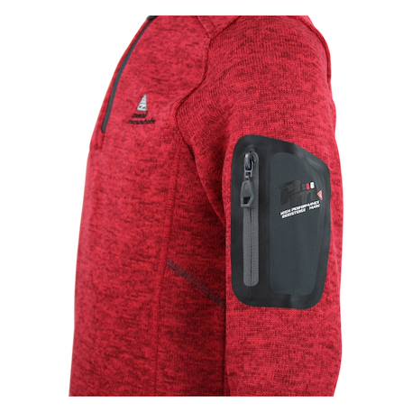 Sweat polaire garçon ecypa Bleu+Gris+Rouge+Vert 8 - vertbaudet enfant 