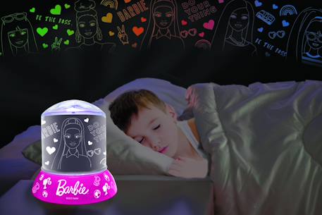 Veilleuse avec projection et effets sonores barbie Rose 5 - vertbaudet enfant 