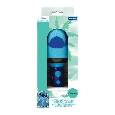 Karaoke microphone bluetooth/sans fil sitch avec effets sonores et lumineux MULTICOLORE 2 - vertbaudet enfant 
