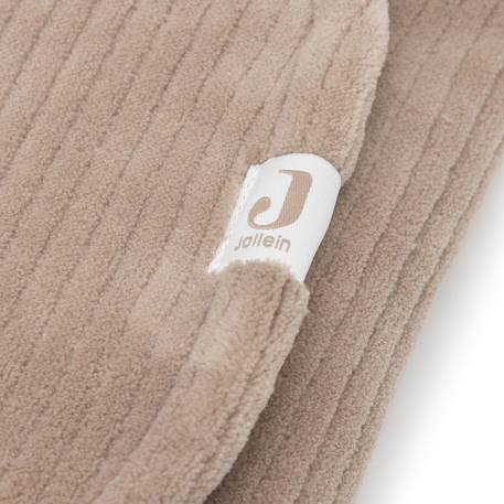 Couverture nomade bunny cloudy rib milky coffee Marron 6 - vertbaudet enfant 