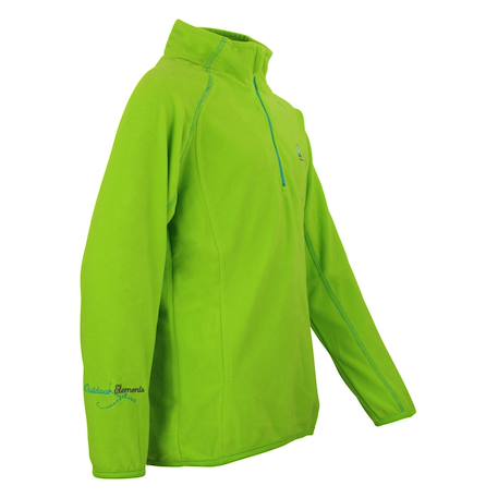 Sweat polaire fille gafine Blanc+Bleu marine+Corail+Fuchsia+Jaune+Noir+Turquoise+Vert+Violet 20 - vertbaudet enfant 