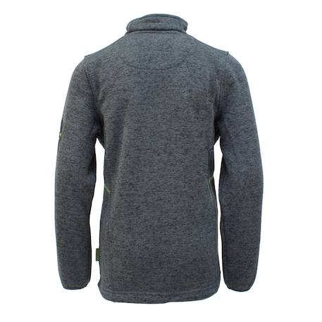 Sweat polaire garçon ecypa Bleu+Gris+Rouge+Vert 4 - vertbaudet enfant 