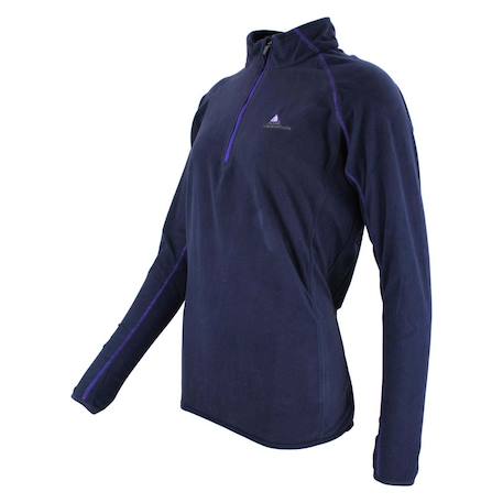 Sweat polaire fille fafine Blanc+Corail+Fuchsia+Jaune+Marine+Noir+Turquoise+Vert+Violet 15 - vertbaudet enfant 