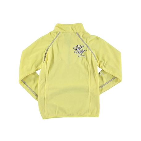 Sweat polaire fille gafine Blanc+Bleu marine+Corail+Fuchsia+Jaune+Noir+Turquoise+Vert+Violet 12 - vertbaudet enfant 