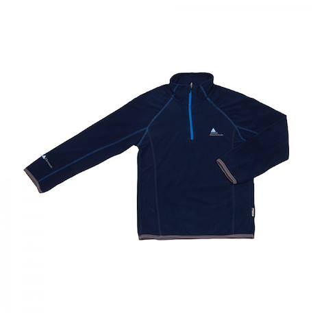 Sweat polaire garçon ecafine Bleu+Bleu marine+Gris+Noir+Orange+Rouge+Vert 3 - vertbaudet enfant 