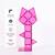 Jeu de construction magnétique édition caritative pack pink, 20 pièces Pink 3 - vertbaudet enfant 