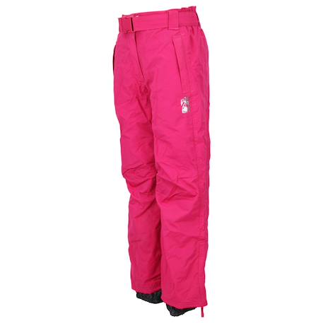 Pantalon de ski fille garalox Fuchsia+Noir+Violet 3 - vertbaudet enfant 