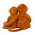 Singe en peluche lesté 1,1 kg Marron 6 - vertbaudet enfant 