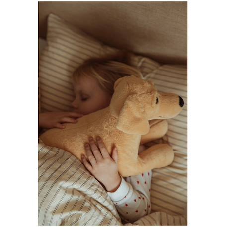 Chien en peluche lesté 2,2 kg Jaune 4 - vertbaudet enfant 