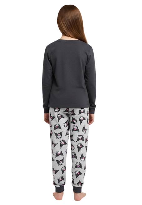 Pyjama Hello kitty & kuromi pour Enfant Gris 6 - vertbaudet enfant 