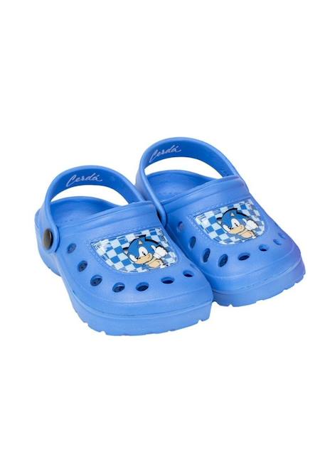 Sabots sonic Bleu+Rouge 1 - vertbaudet enfant 